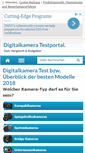 Mobile Screenshot of digitalkamera-testportal.com